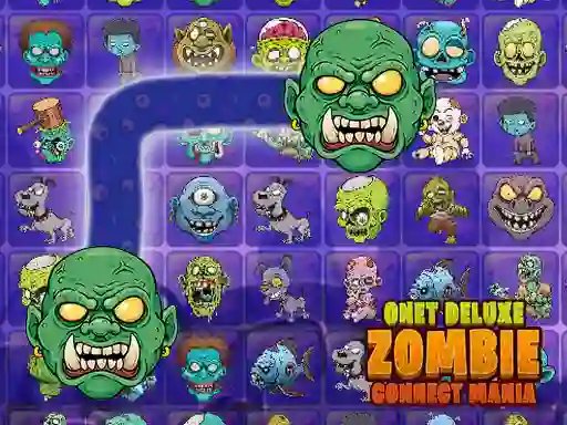 Trò chơi Onet Deluxe Zombie Connect Mania trực tuyến