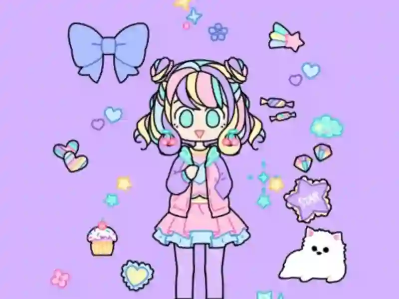 Trò chơi Pastel Girl Dress Up trực tuyến