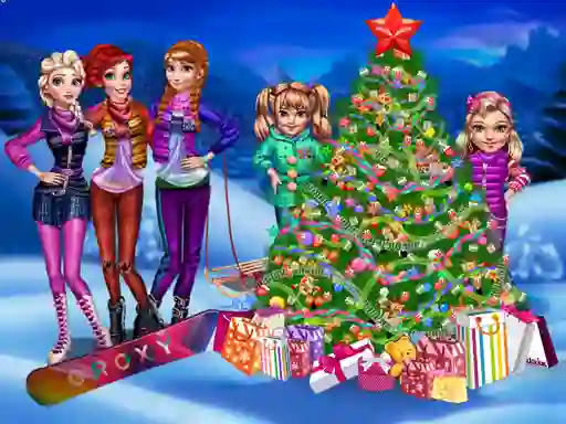 Trò chơi Princess Christmas Night trực tuyến