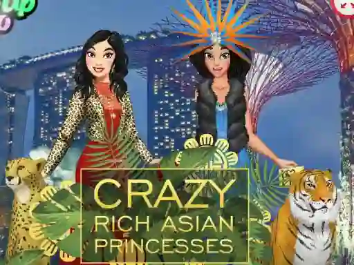 Trò chơi Crazy Rich Asian Princesses trực tuyến