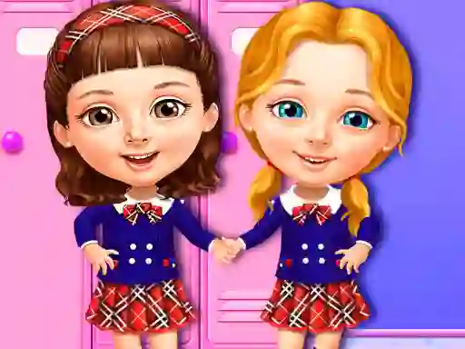 Trò chơi Sweet Baby Girl Cleanup Messy School trực tuyến