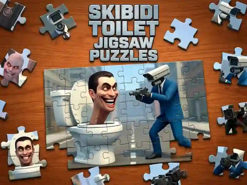 Trò chơi Skibidi Toilet Jigsaw Puzzles trực tuyến