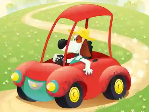 Trò chơi Funny Animal Ride Difference trực tuyến