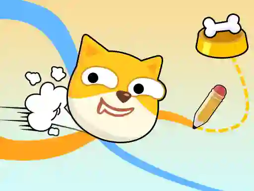 Trò chơi Doge Rush Draw Home Puzzle trực tuyến
