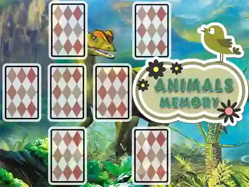Trò chơi Animals Cards Memory trực tuyến