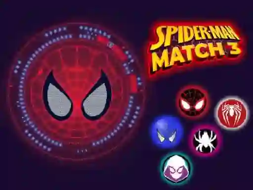 Trò chơi Spider-man Match 3 trực tuyến