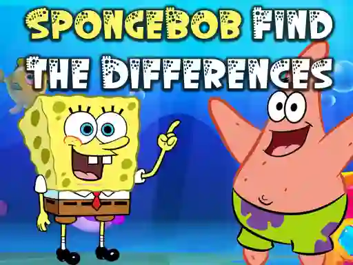 Trò chơi SpongeBob Find The Differences trực tuyến