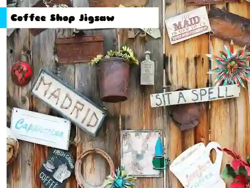 Trò chơi Coffee Shop Jigsaw trực tuyến