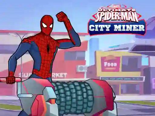 Trò chơi Spiderman Gold Miner trực tuyến