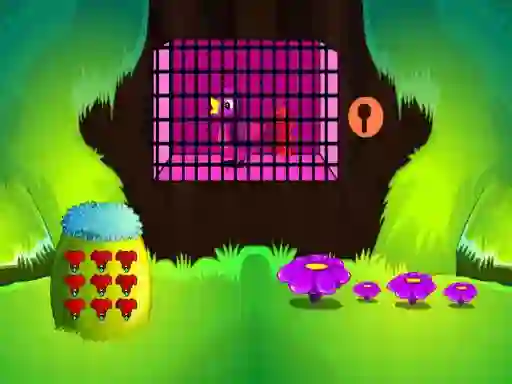 Trò chơi Purple Bird Escape trực tuyến