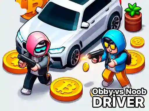 Trò chơi Obby vs Noob Driver trực tuyến