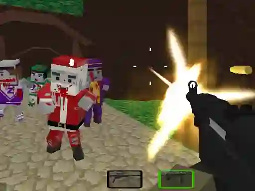Trò chơi PGA6 Combat Pixel Vehicle Zombies trực tuyến