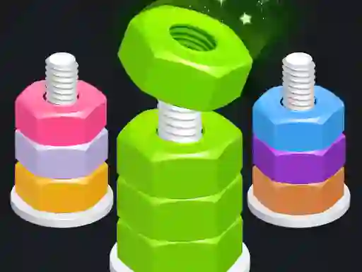 Trò chơi Nuts Puzzle: Color Sort trực tuyến
