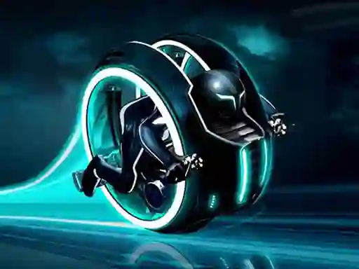 Trò chơi Cyber Tron biker trực tuyến
