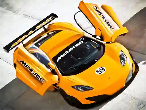 Trò chơi McLaren GT3 Puzzle trực tuyến