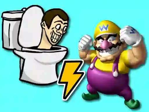 Trò chơi Skibidi Toilet vs Wario trực tuyến