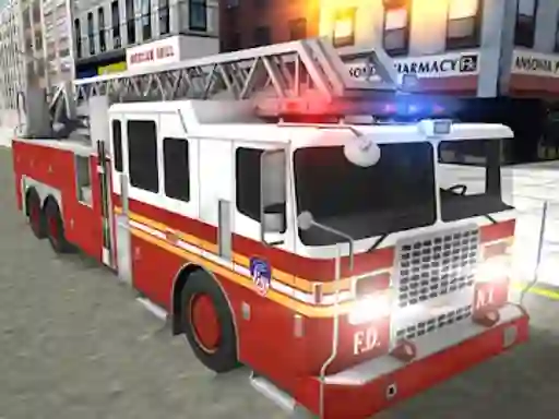 Trò chơi Real Truck Fire Drive Sim trực tuyến