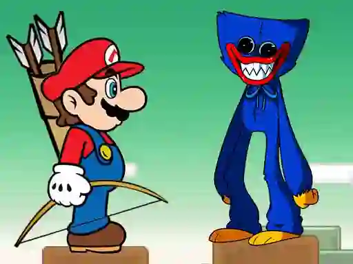 Trò chơi Mario vs Huggy Wuggy trực tuyến