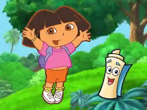 Trò chơi Dora Hidden Maps trực tuyến