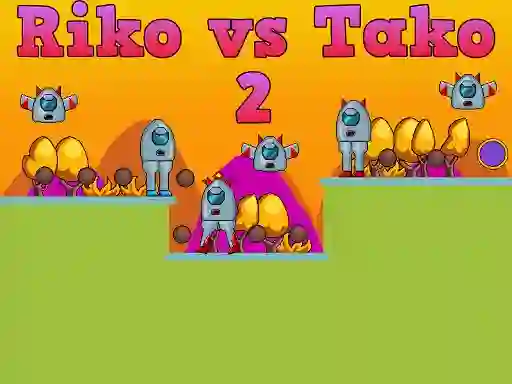 Trò chơi Riko vs Tako 2 trực tuyến