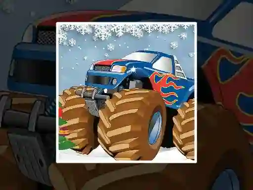 Trò chơi Winter Monster Truck Puzzles trực tuyến