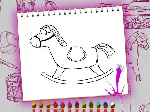 Trò chơi Coloring Book: Toy Shop trực tuyến