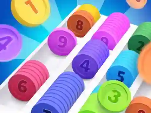 Trò chơi Coin Sort Puzzle trực tuyến