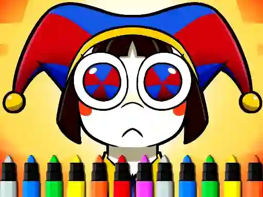 Trò chơi Digital Circus Coloring Adventure trực tuyến