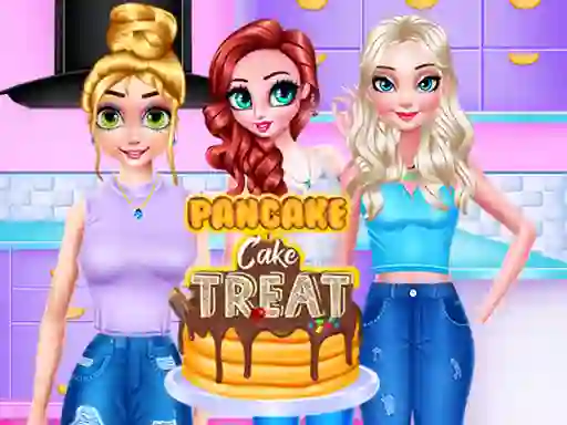 Trò chơi Pancake Cake Treat trực tuyến