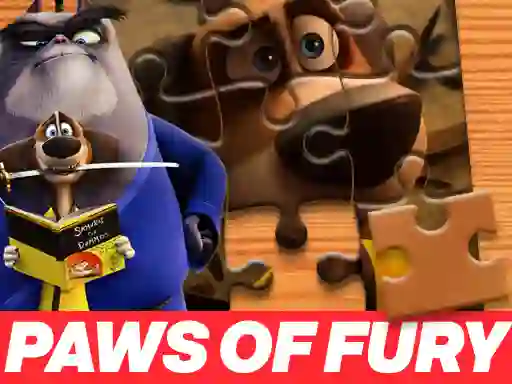 Trò chơi Paws of Fury The Legend of Hank Jigsaw Puzzle trực tuyến