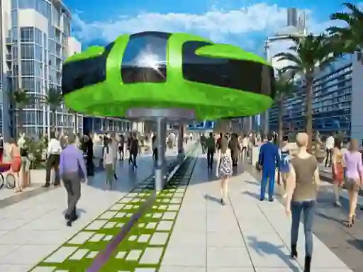 Trò chơi Gyroscopic Elevated Bus Simulator Public Transport trực tuyến