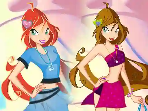 Trò chơi Winx Bloom Casual trực tuyến