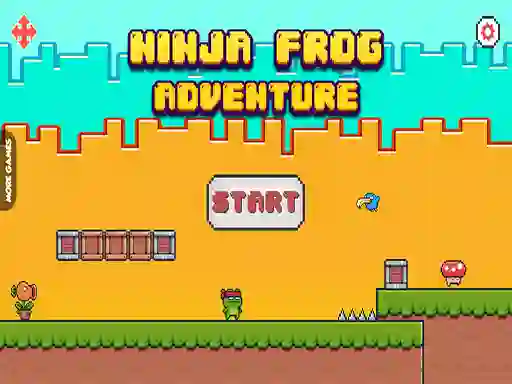 Trò chơi Ninja Frog Adventure trực tuyến