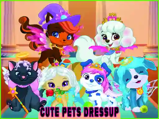 Trò chơi Cute Pets Summer Dress Up trực tuyến
