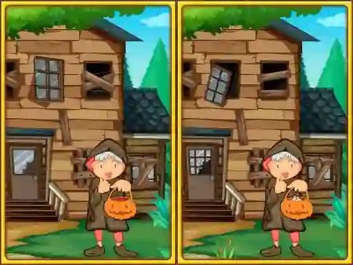 Trò chơi Spot the differences halloween trực tuyến