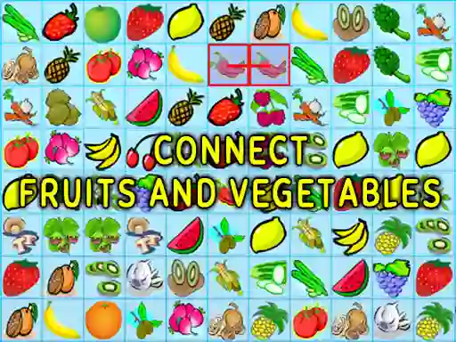 Trò chơi Connect Fruits and Vegetables trực tuyến