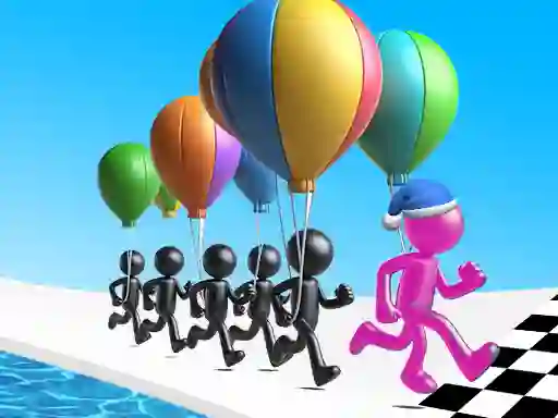 Trò chơi Ballon Race 3D trực tuyến