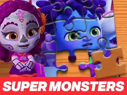 Trò chơi Super Monsters Jigsaw Puzzle trực tuyến