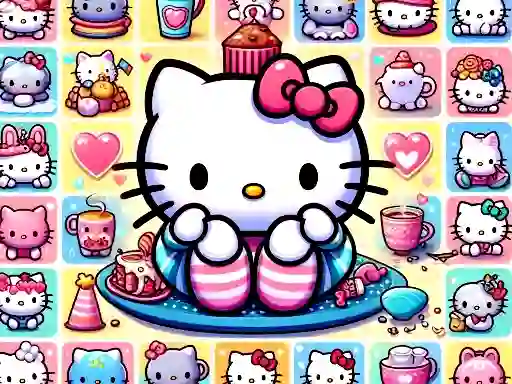 Trò chơi Cute Kitty Memory Challenge trực tuyến