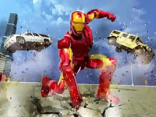 Trò chơi Flying Iron Hero trực tuyến