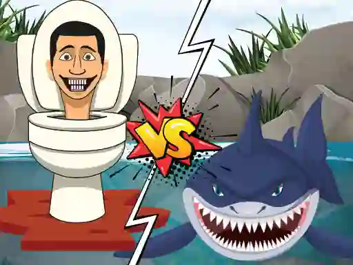Trò chơi Hungry Shark Vs Skibidi trực tuyến