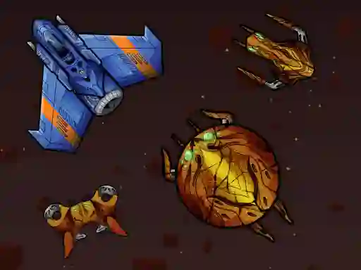 Trò chơi UFO Attack trực tuyến