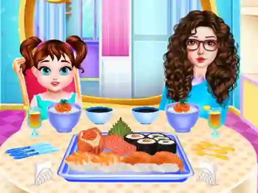 Trò chơi Baby Taylor Sushi Cooking trực tuyến
