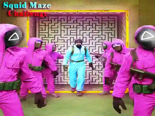 Trò chơi Squid Maze Challenge trực tuyến