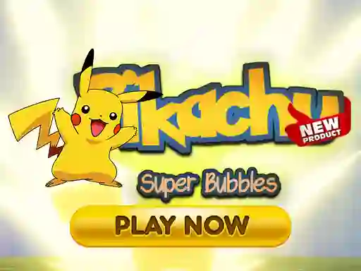 Trò chơi Pikachu Super Bubbles trực tuyến