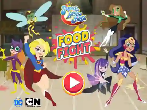 Trò chơi DC Super Hero Girls Food Fight trực tuyến