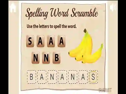 Trò chơi Spelling Word Scramble trực tuyến