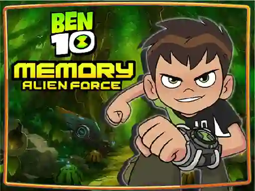 Trò chơi Ben 10 Memory Alien Force trực tuyến