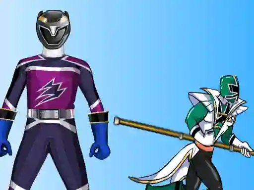 Trò chơi Power Rangers Dressup trực tuyến
