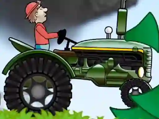 Trò chơi Tractor Driving Hill Climb 2D trực tuyến